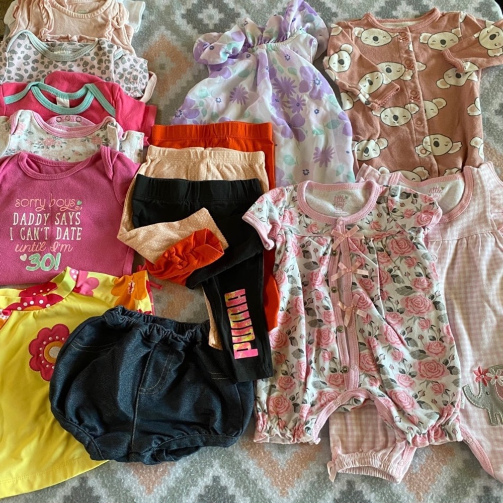 6-12 Month Girls Clothes Bundle